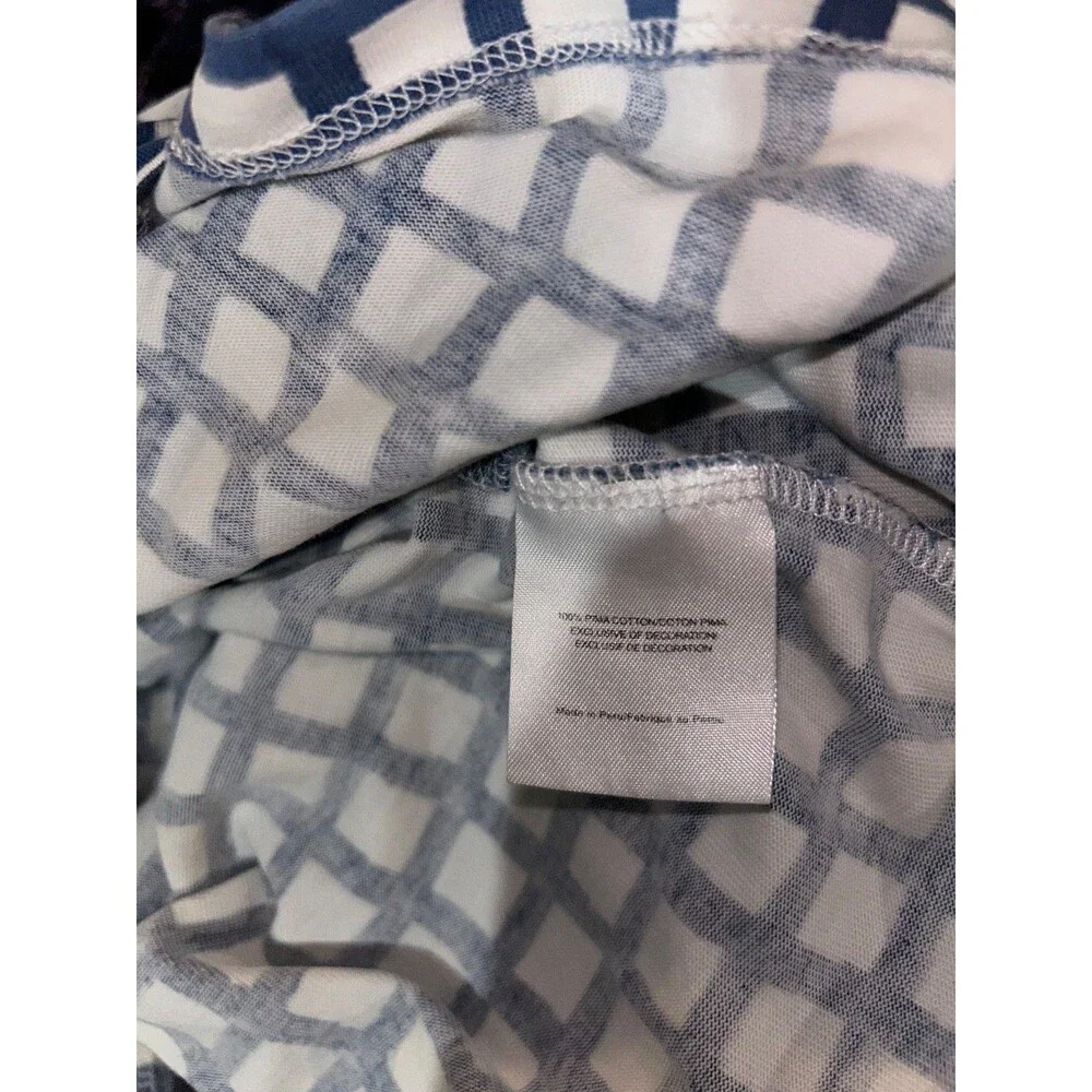 Tory Burch Women’s Long Sleeve T-Shirt Top size XS Pima Cotton Boat Neck Neck